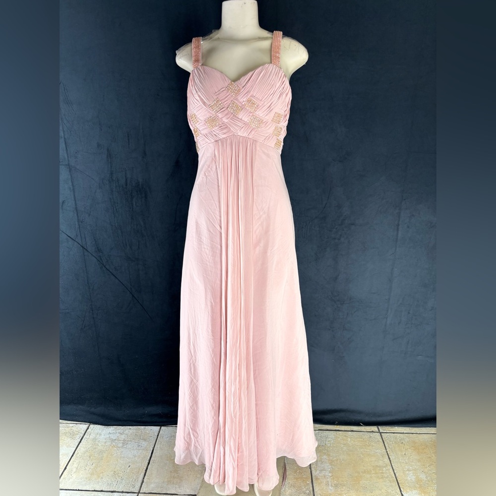 Elegant Pink Mandalay Evening Gown